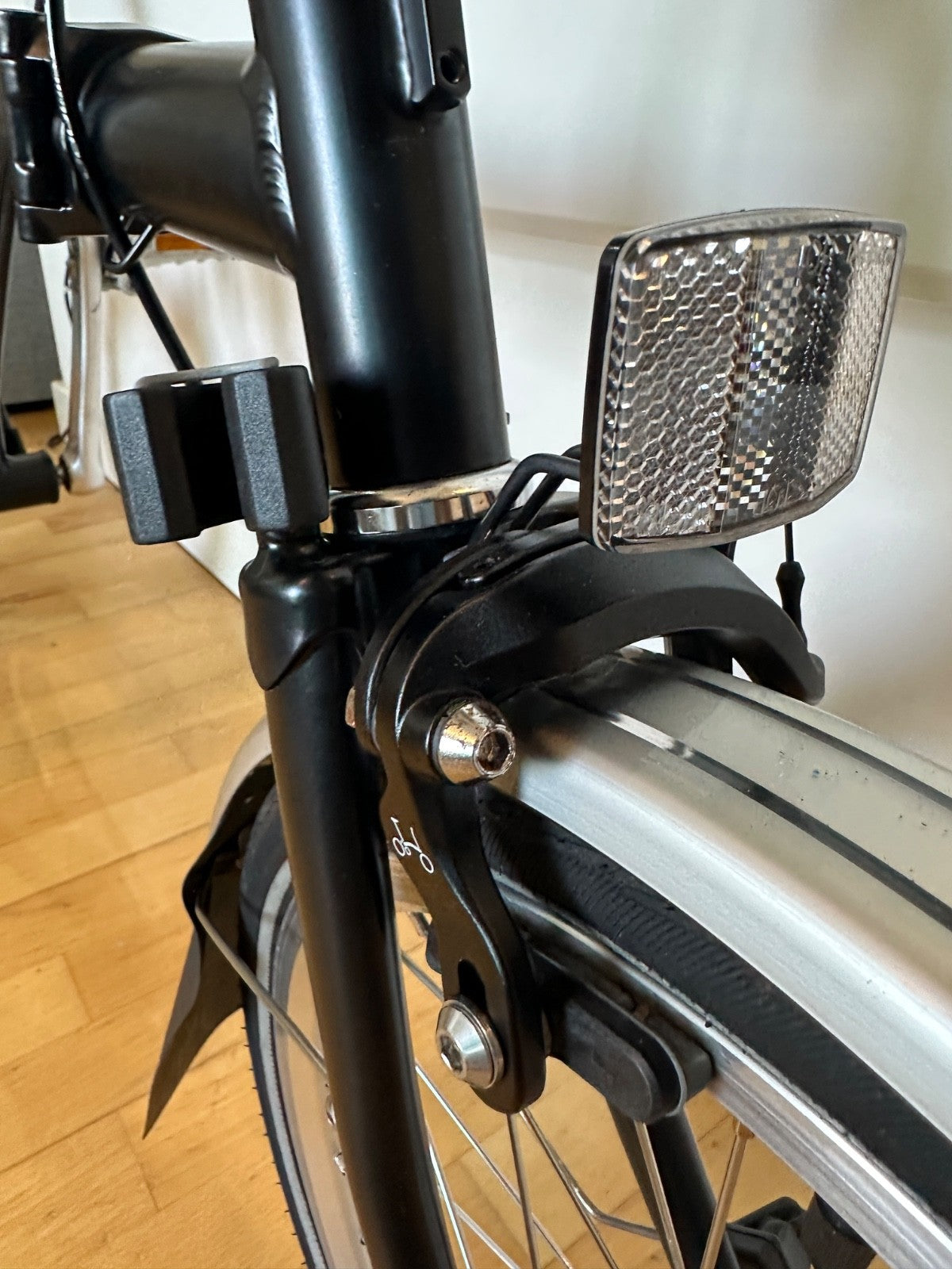 Brompton Folding Bike C Line 3 Speed Black 2018 - Excellent Condition