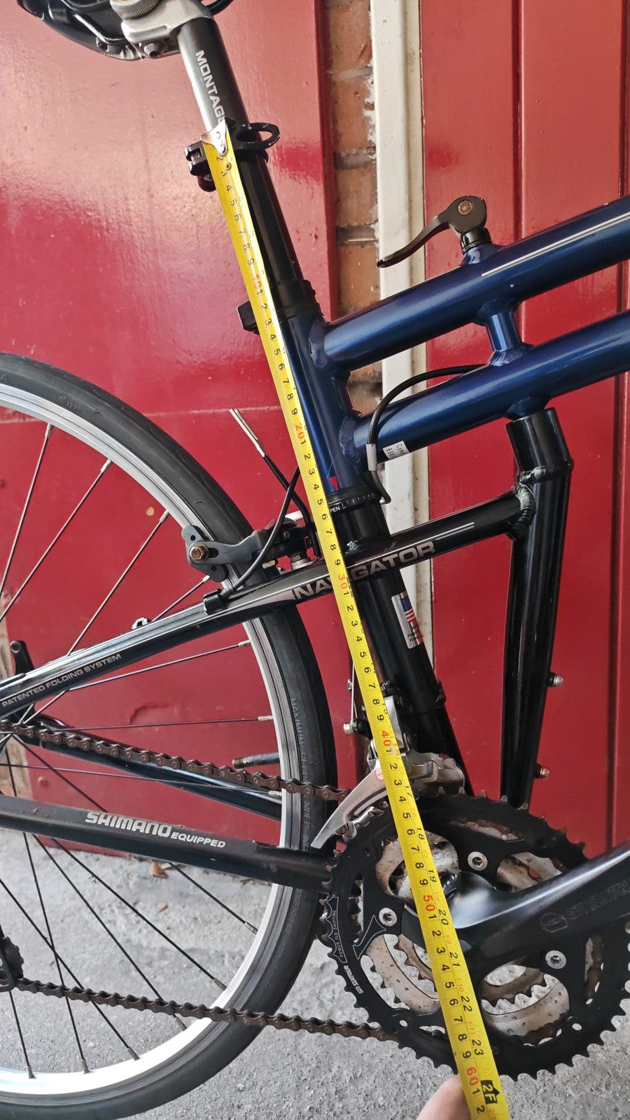 Montague Navigator Full Size Folding Road Bike Large Frame