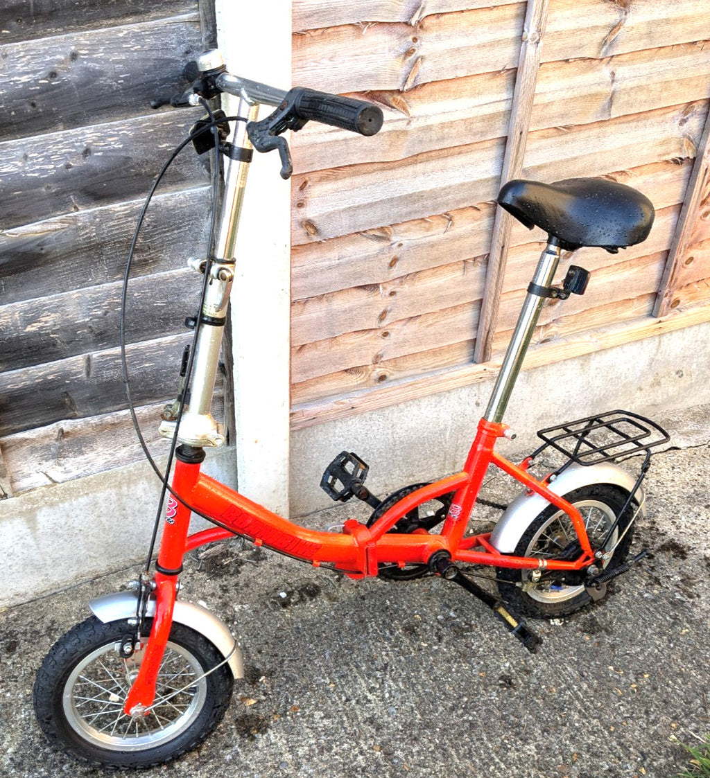 Folding Bike 12 Inch Wheels  Red great condition