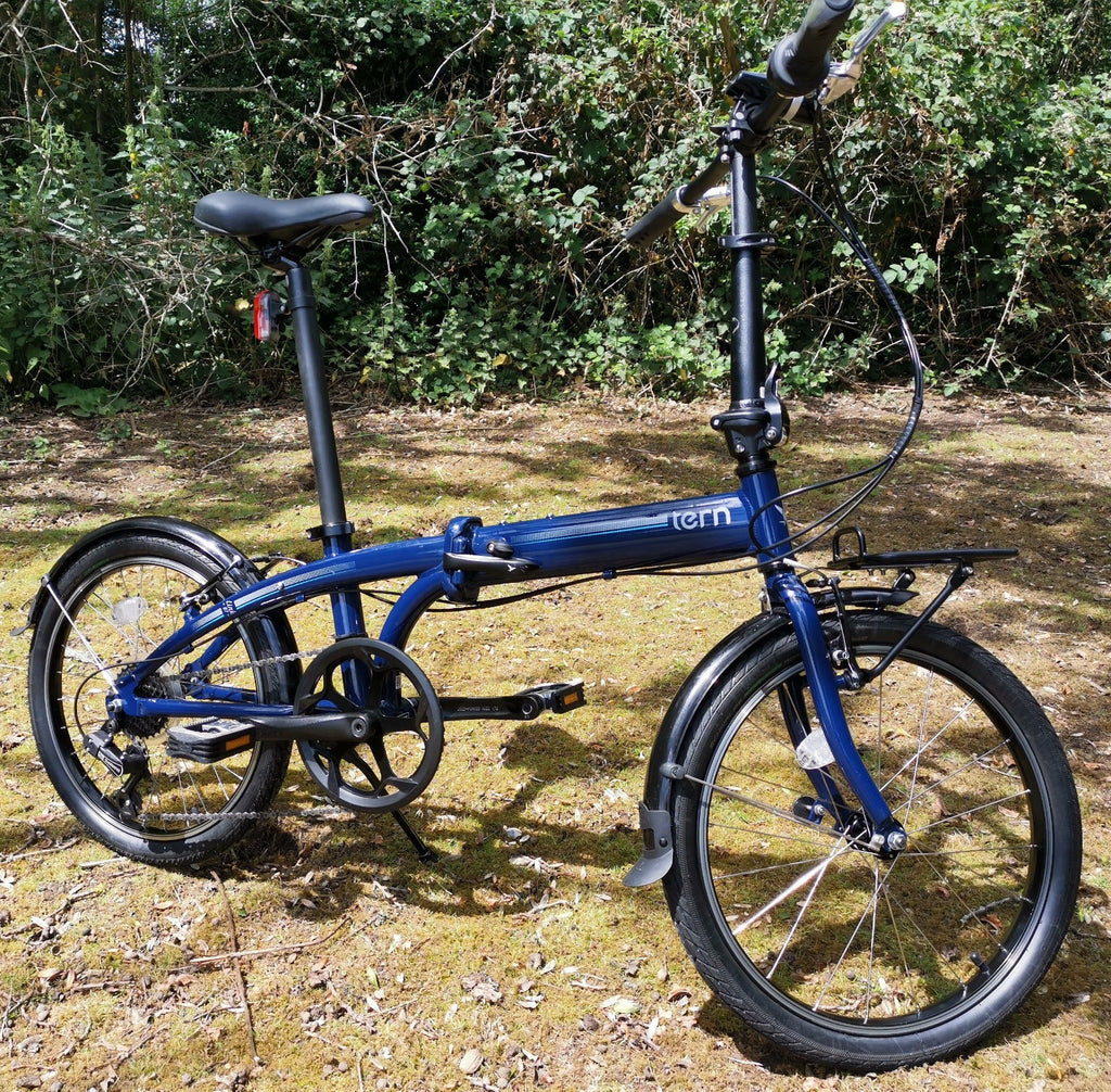 TERN LINK B7    Folding Bike  With Extras    -   ONE WEEKS USE ONLY