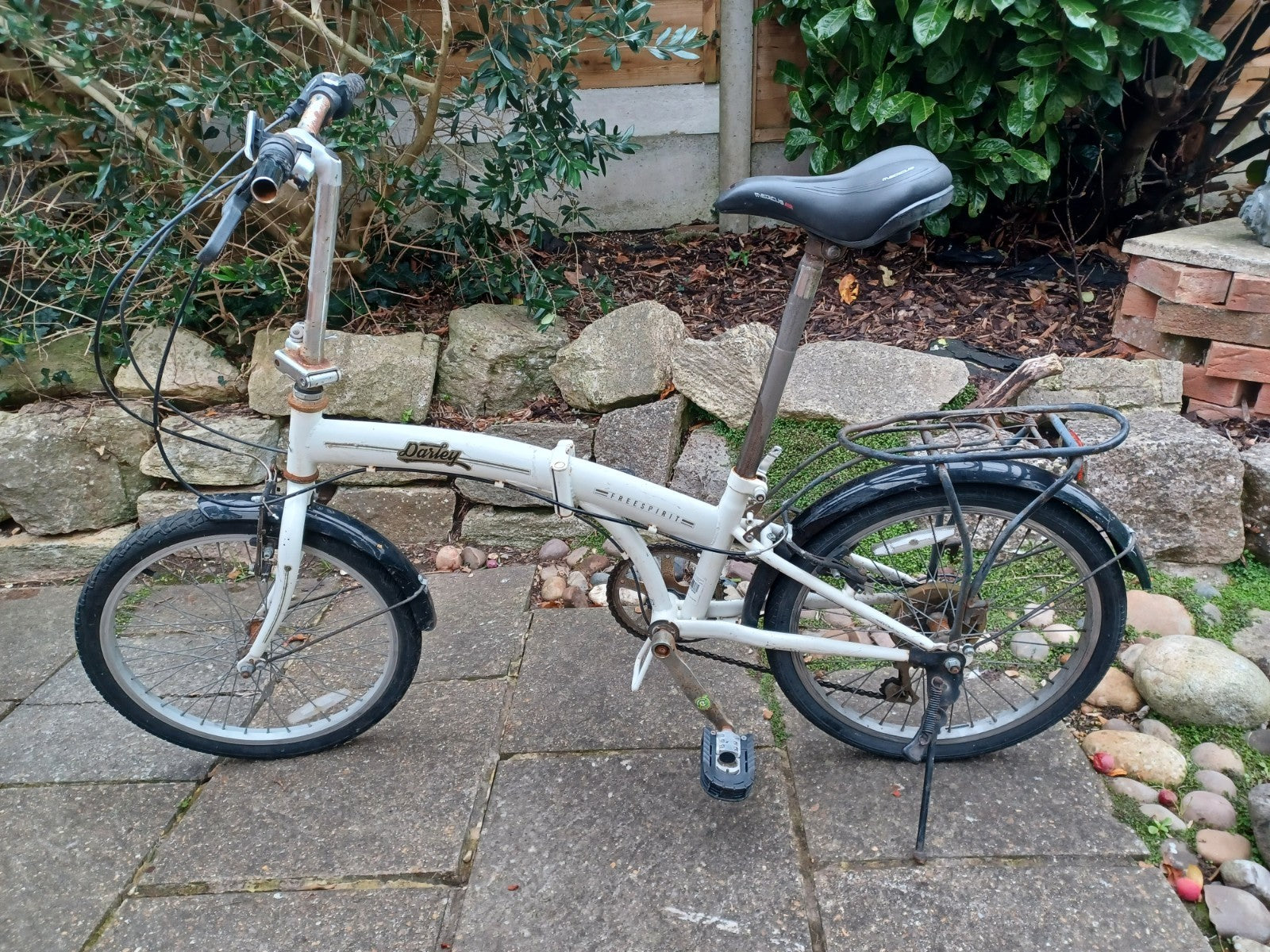 Folding Bicycle, 21in Wheels