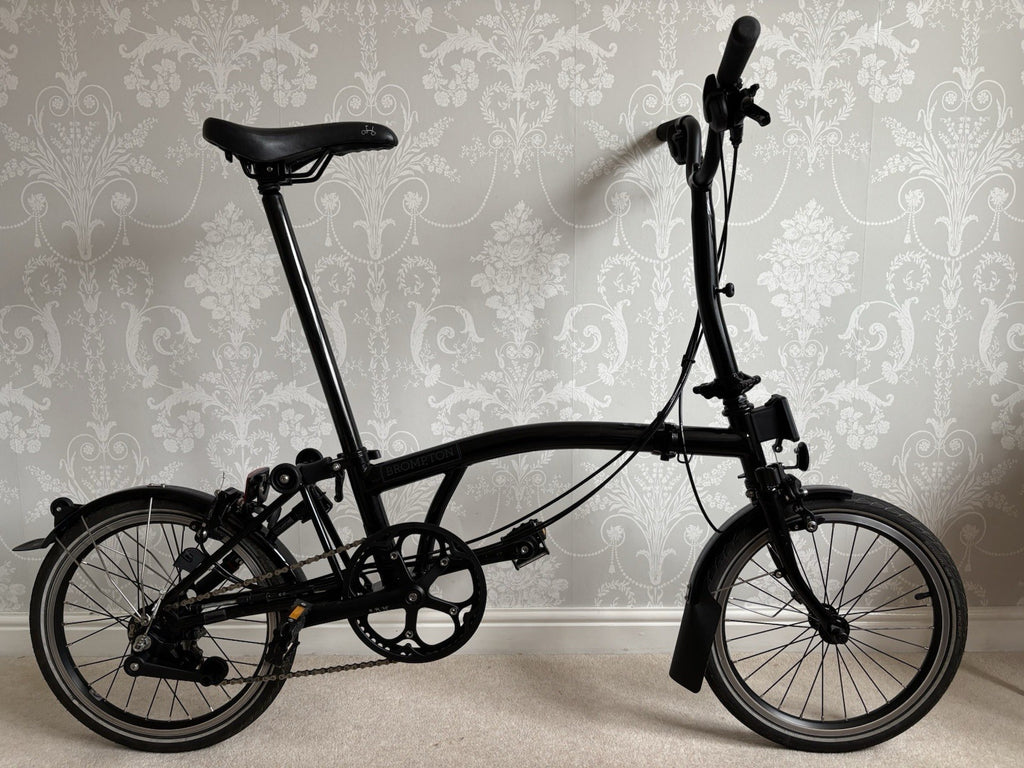 2022 Brompton C Line 6 Speed Black Edition Folding bicycle - Test Ridden Only