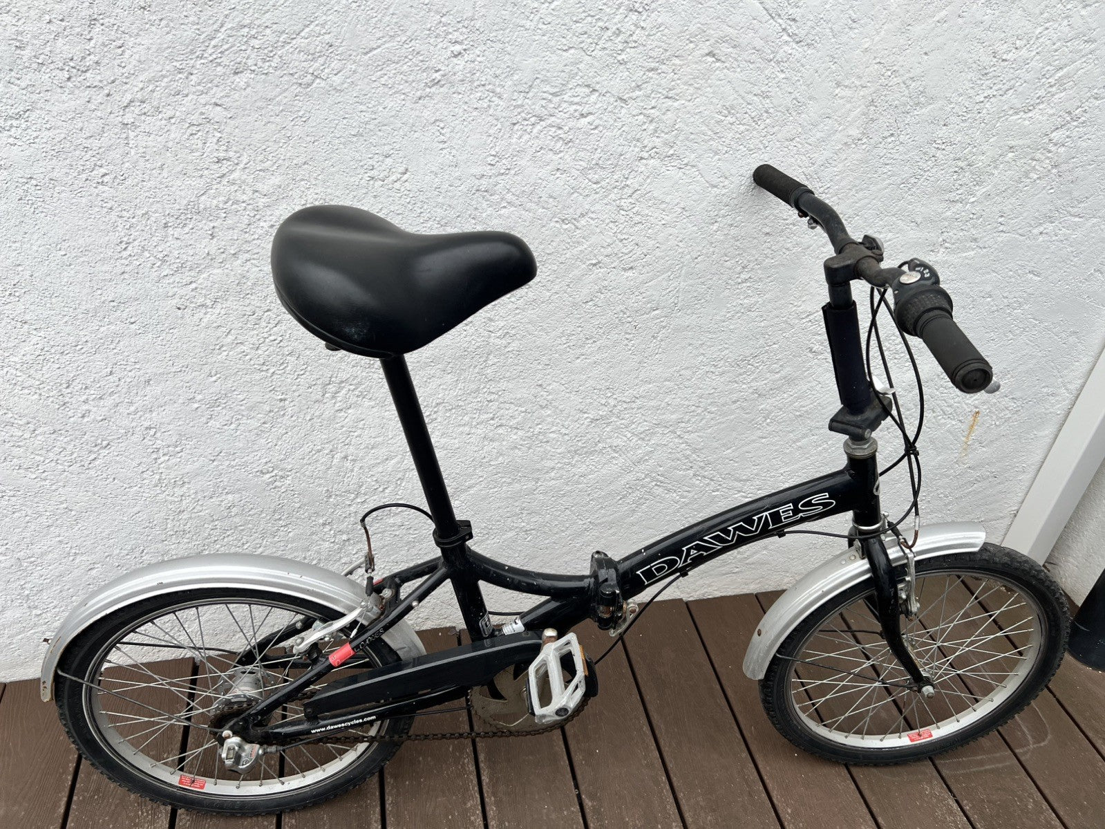 Dawes Diamond Black & Silver Folding Bike 20" Wheels shimano Nexus 3 speed hub