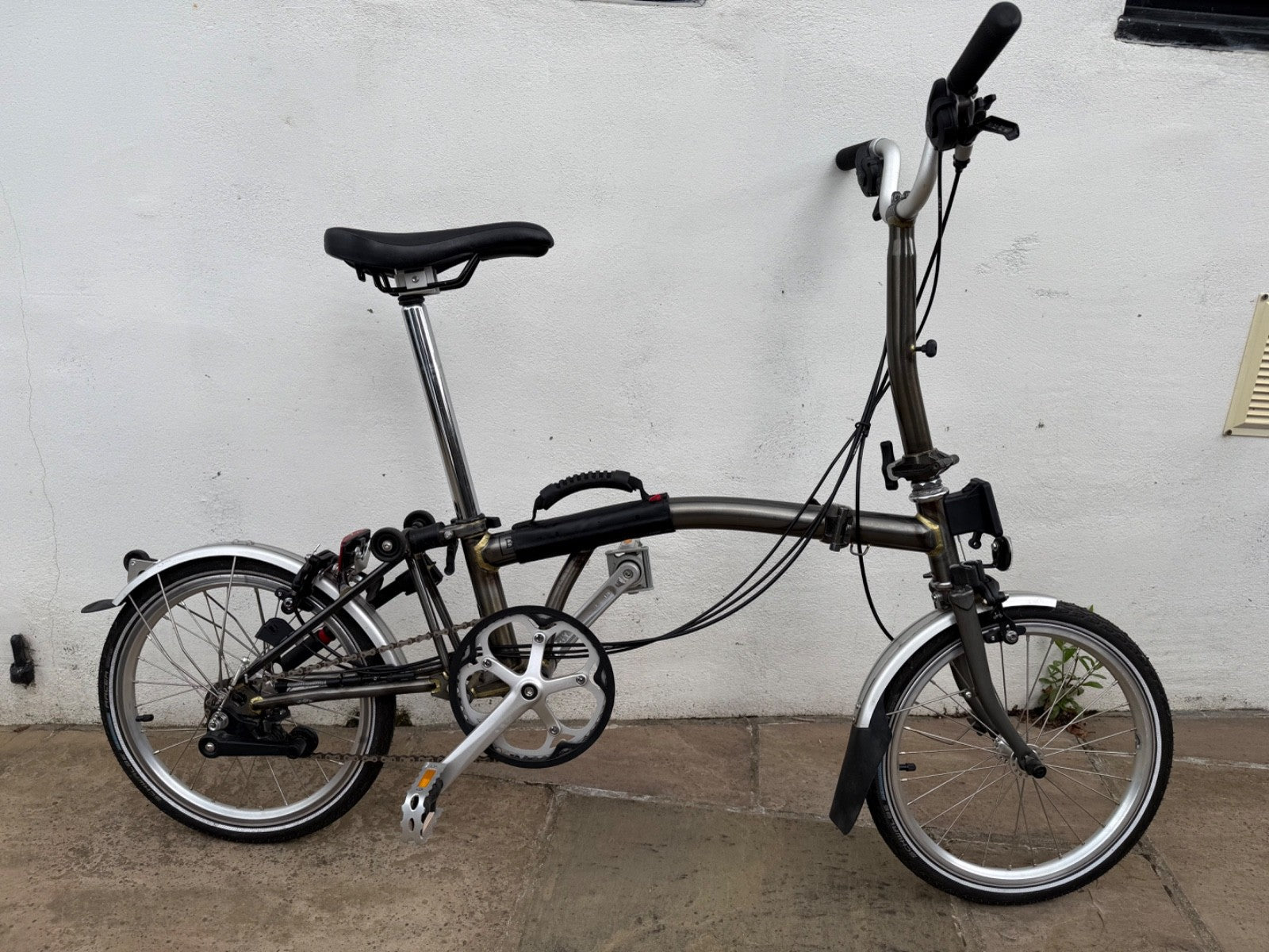 Brompton M6L 6-Speed Raw Lacquer – Barely Used, Recently Serviced, From New