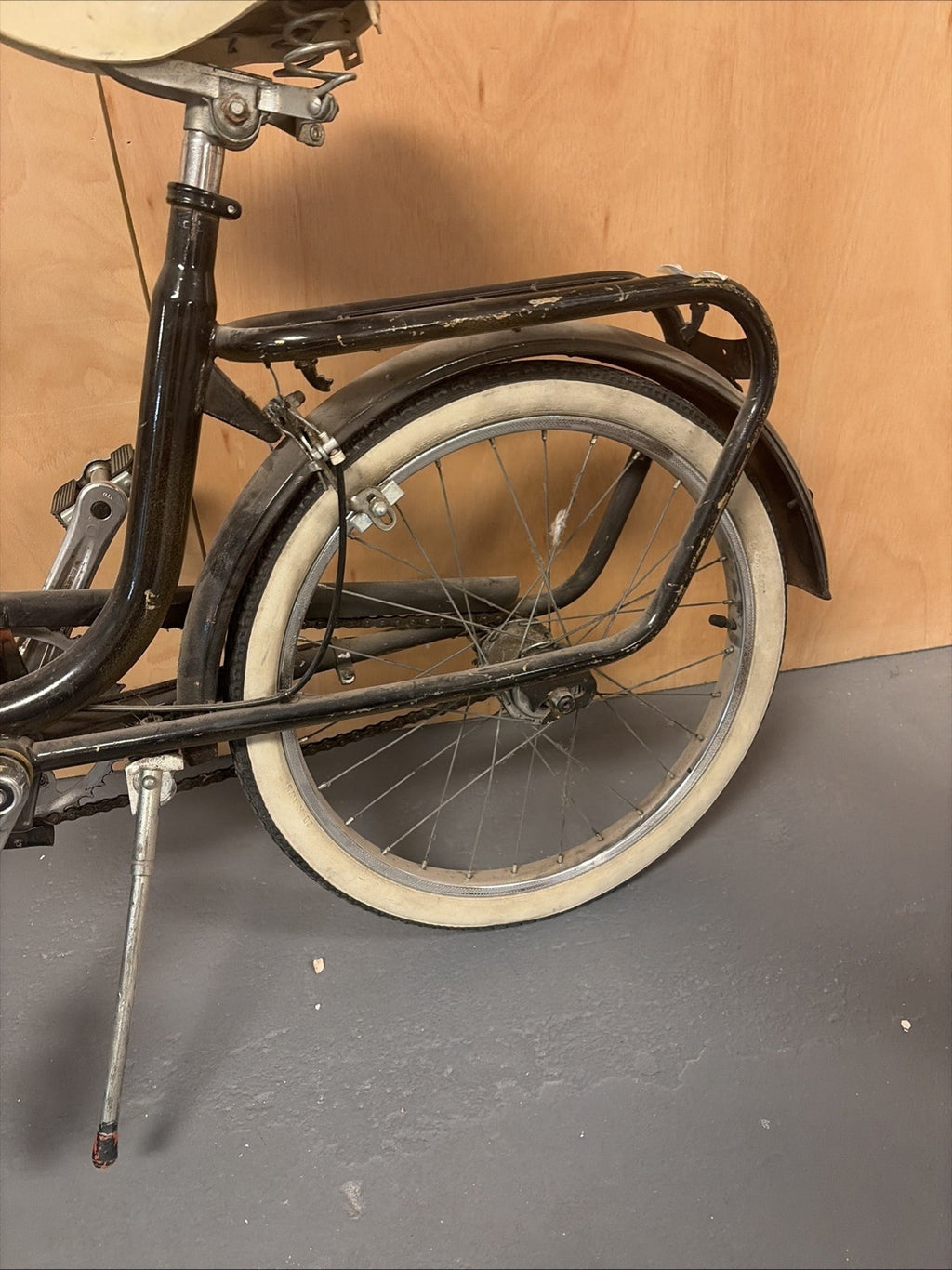 Vintage Folding Bike Girls and Ladies