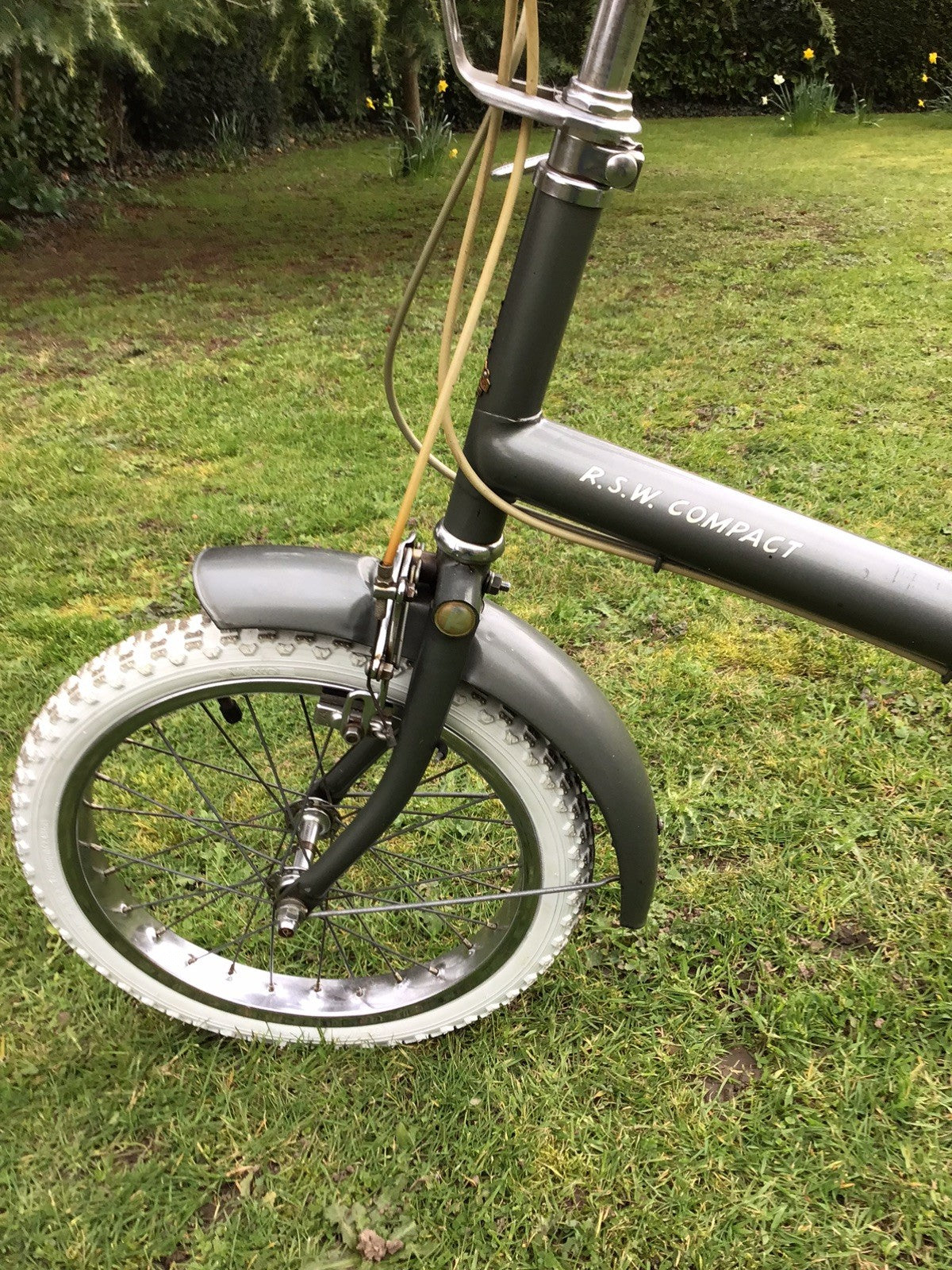 RALEIGH RSW COMPACT FOLDING BICYCLE Unrestored Original Exceptional condition.