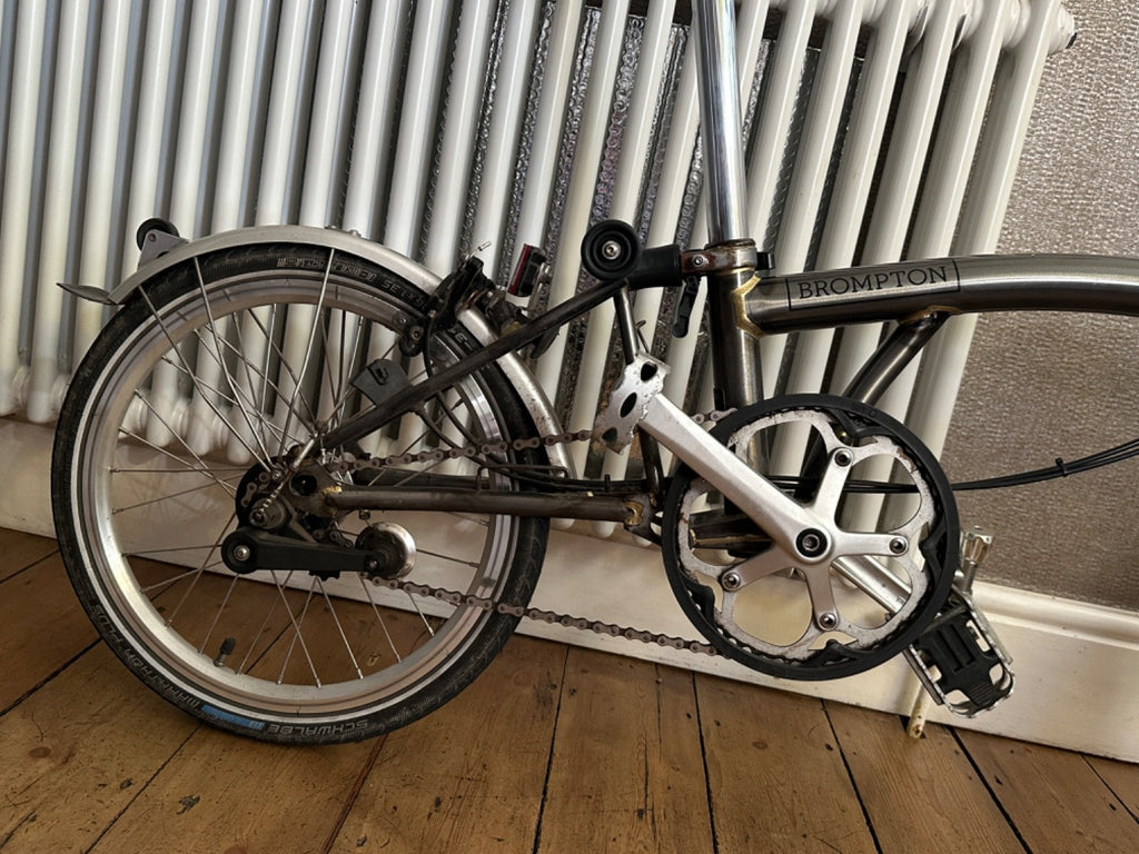 Brompton M3L raw lacquer