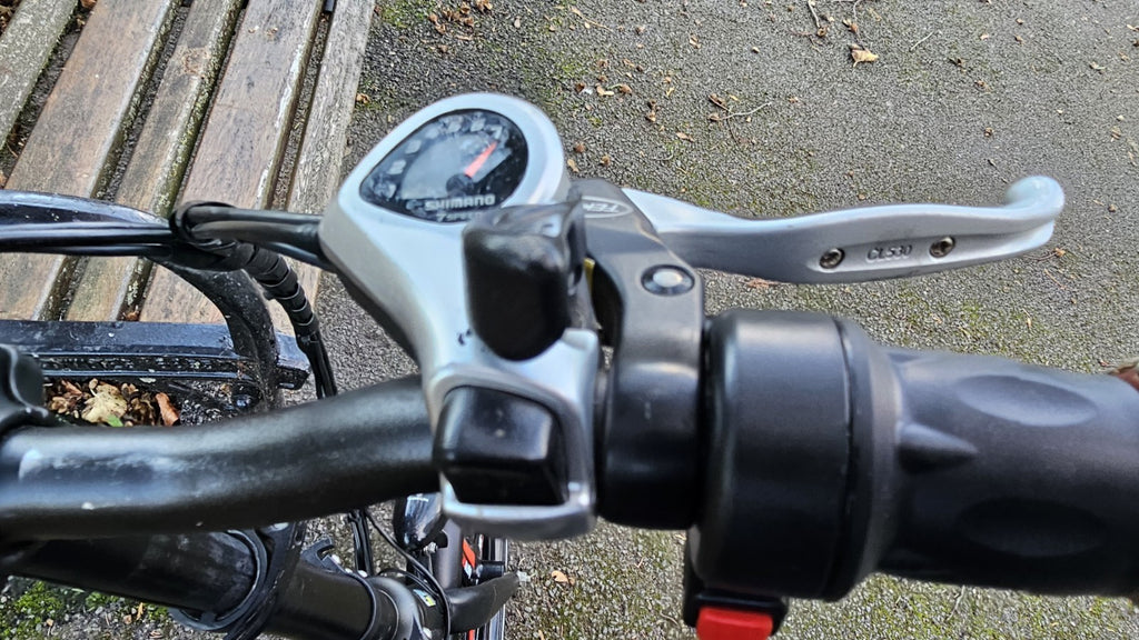 possible delivery Pedibal Navigata Cite Folding  Bike with  throttle