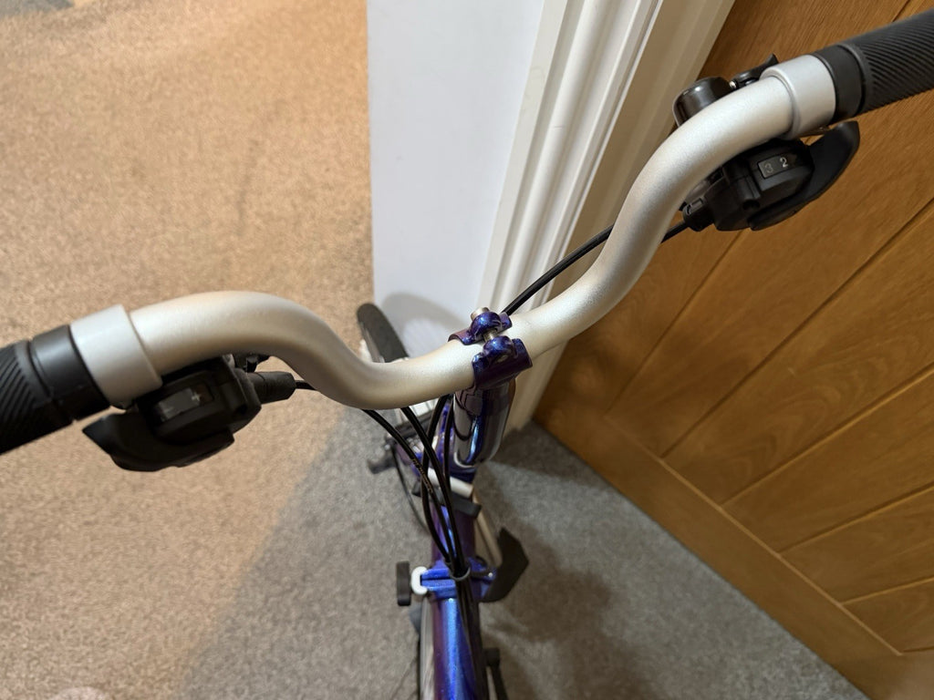 BROMPTON M6L FOLDING BIKE IN METALLIC PURPLE