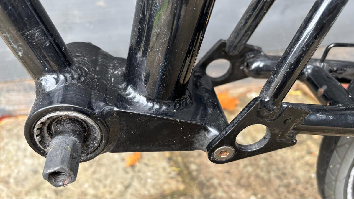 Project Folding Bike includes Genuine Brompton Front Forks SA 3 speed wheel set
