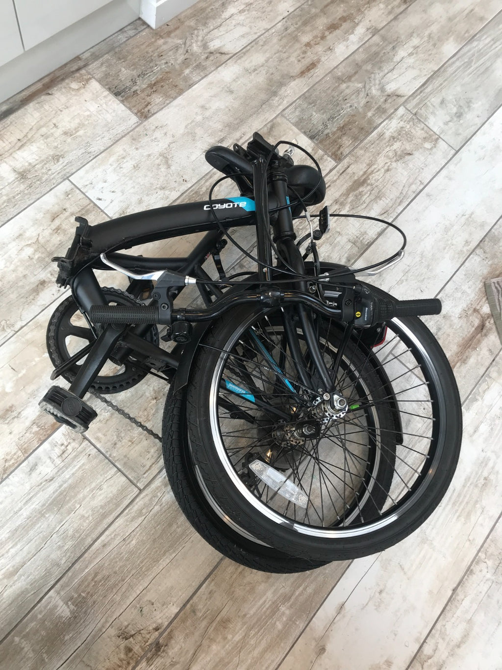 Coyote Folding Bike, Folding Bike, Fold Up Bike, Folding Bike, Travel Bike, Bike