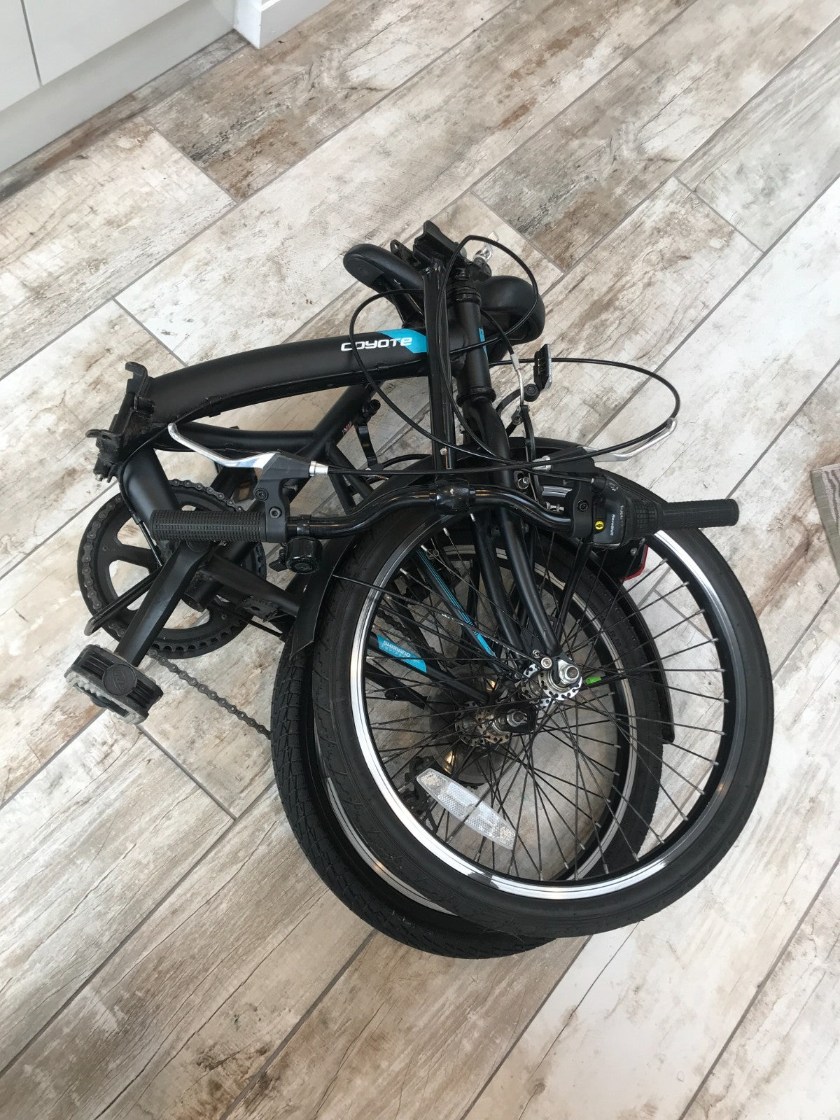 Coyote Folding Bike, Folding Bike, Fold Up Bike, Folding Bike, Travel Bike, Bike