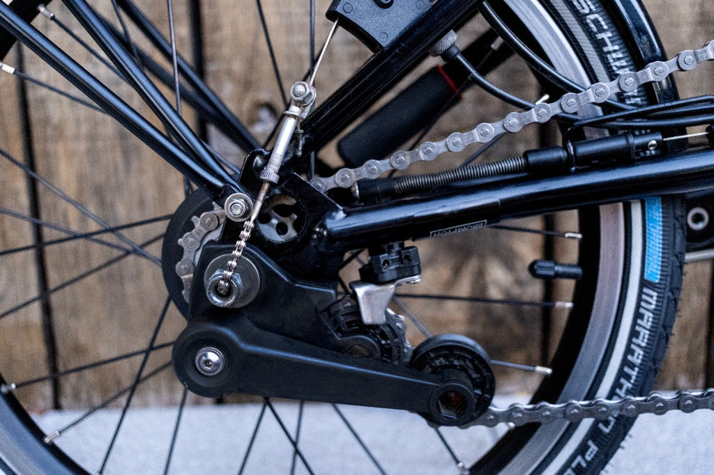 Brompton S6R (6 Speed)Black Edition in Flame Lacquer  + Extras