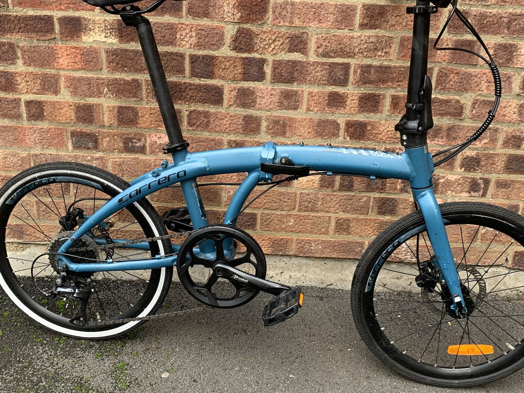 carrera intercity folding bike