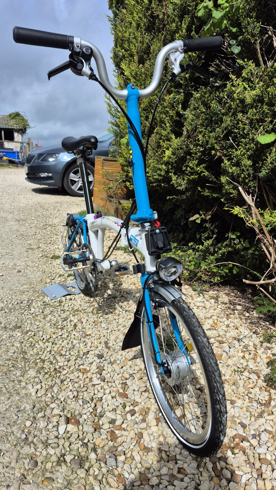 BROMPTON A-LINE UNUSED 3 SPEED FOLDING BIKE SERVICED IMMACULATE CONDITION