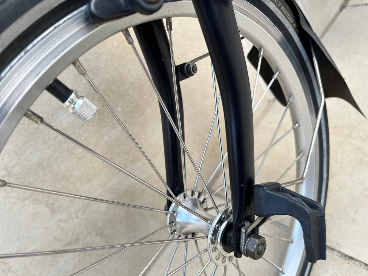 Brompton S2L 2-speed folding bike, black, very good condition