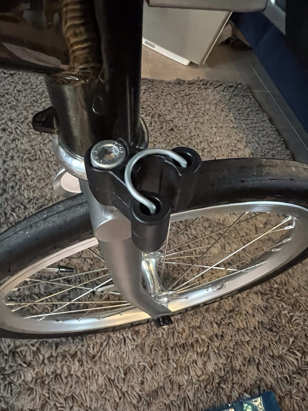 Brompton Titanium Virtually Unused & In Beautiful Showroom  Condition