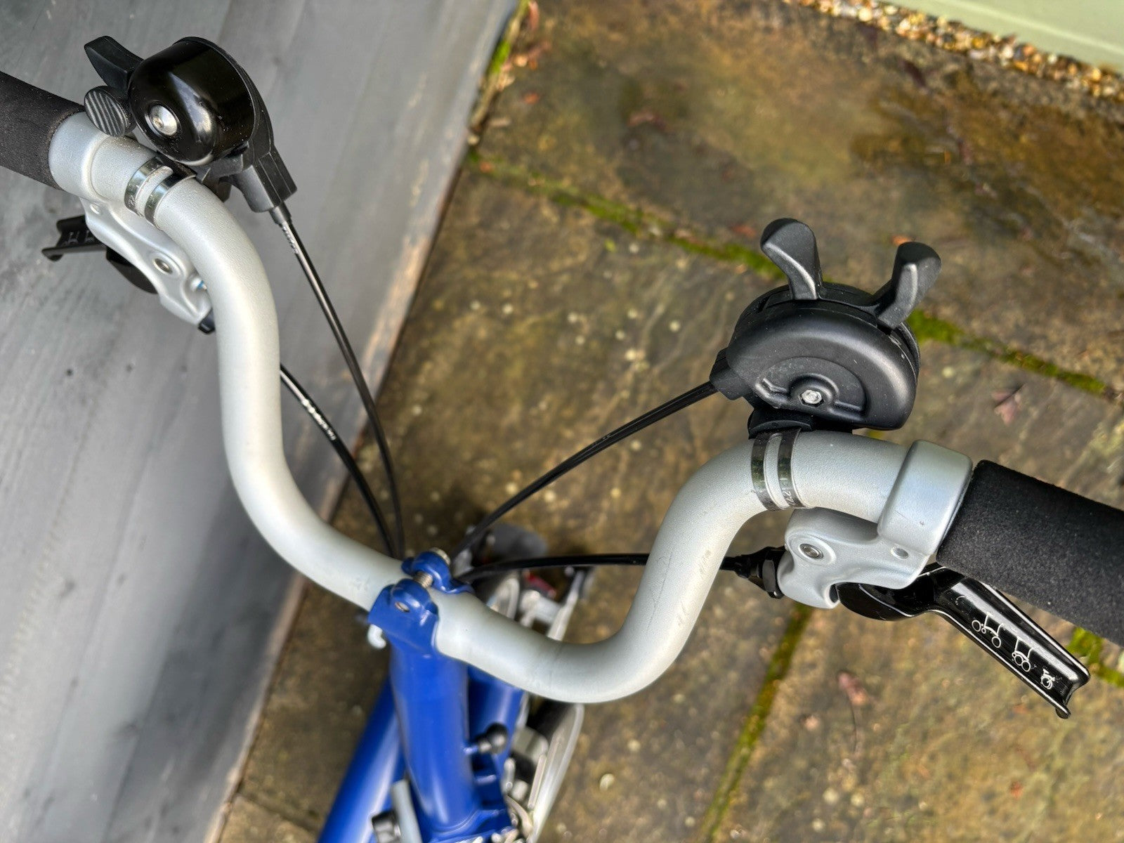 Brompton M6R in Cobalt Blue Folding bike C Line - Very Light Leisure Use Only