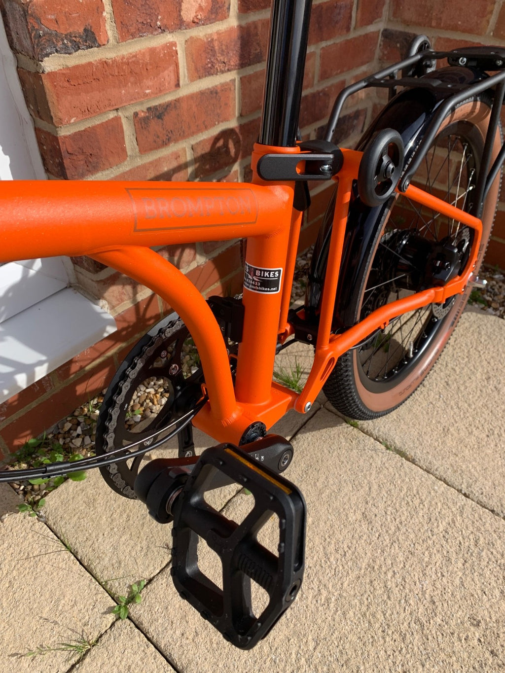 Brompton G-Line Large - adventure orange