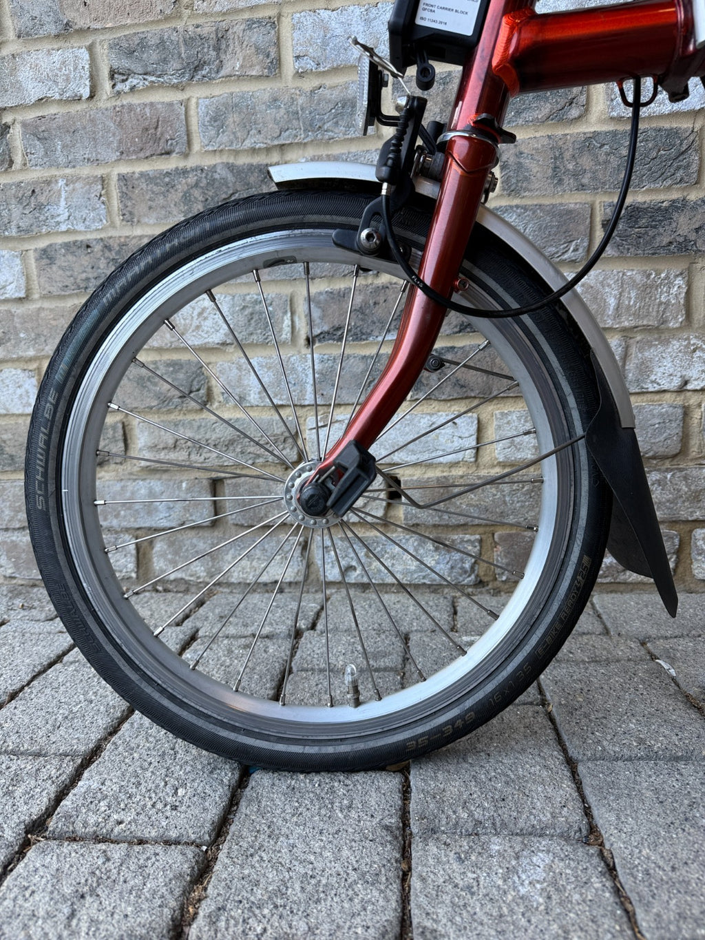Brompton Flame Lacquer (Full) S6L - C Line 6 Speed Low - RARE - WORLDWIDE SHIP