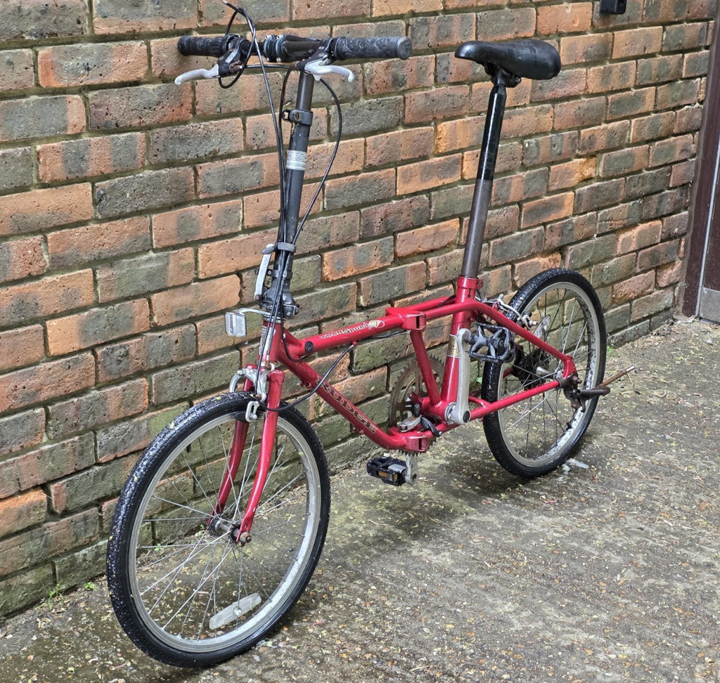 RARE* VINTAGE RUDGE TRANSPORT 7 FOLD UP BIKE BICYCLE (RESTORATION PROJECT)