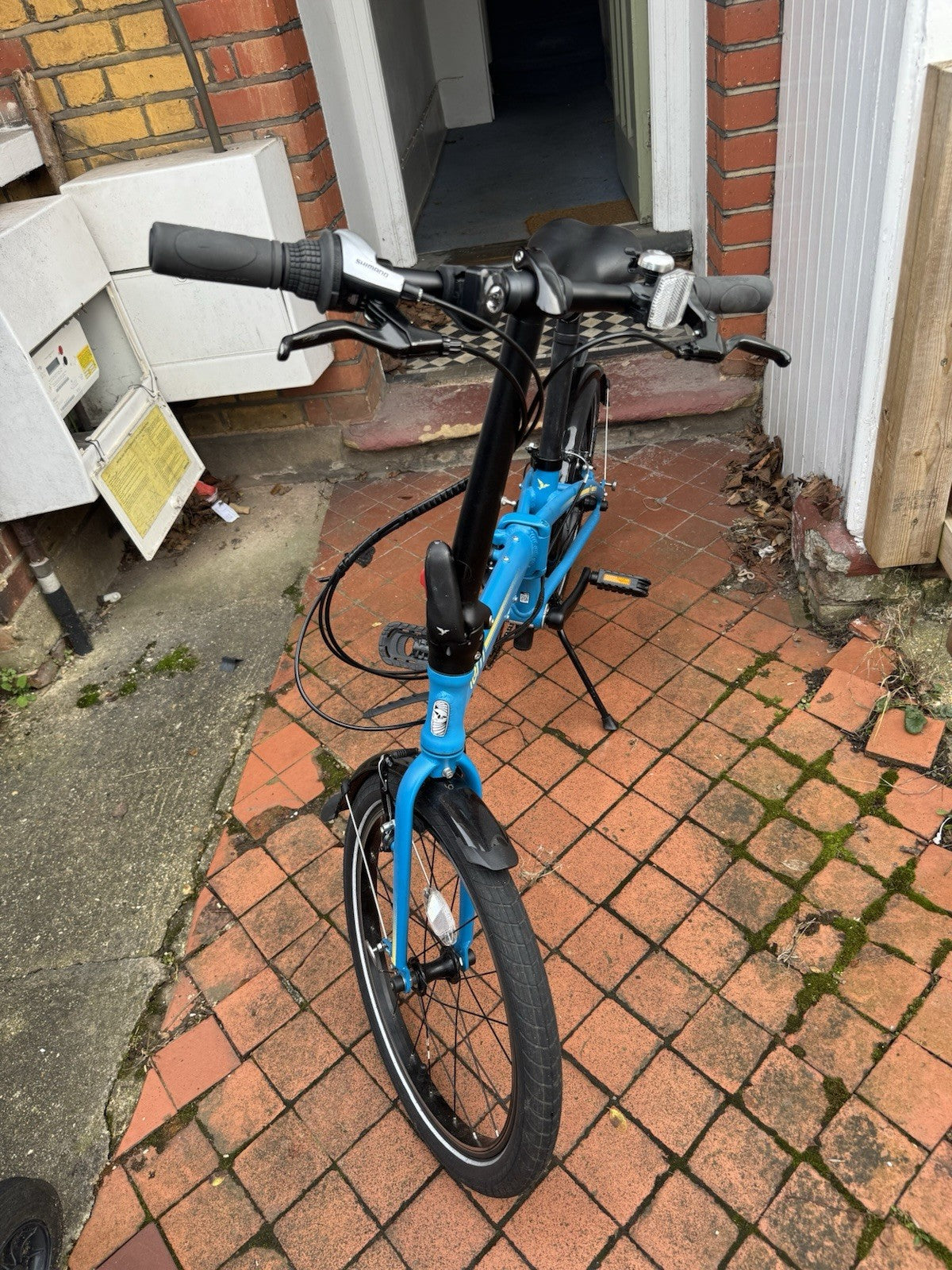 Tern Link C8 Folding Bike 8 Speed – Blue – Schwalbe Big Apple – Great Condition
