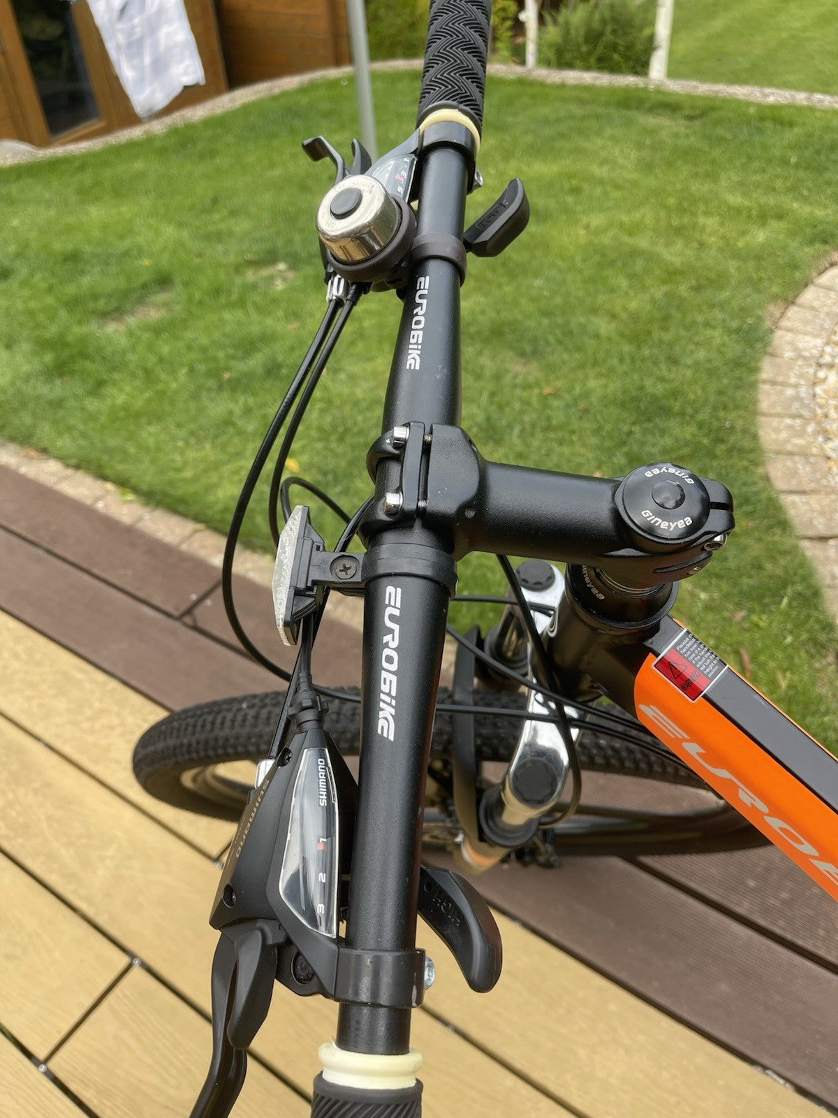 Eurobike G7 Folding Mountain Bike Dual Disc 17" Frame, 27.5" Wheels