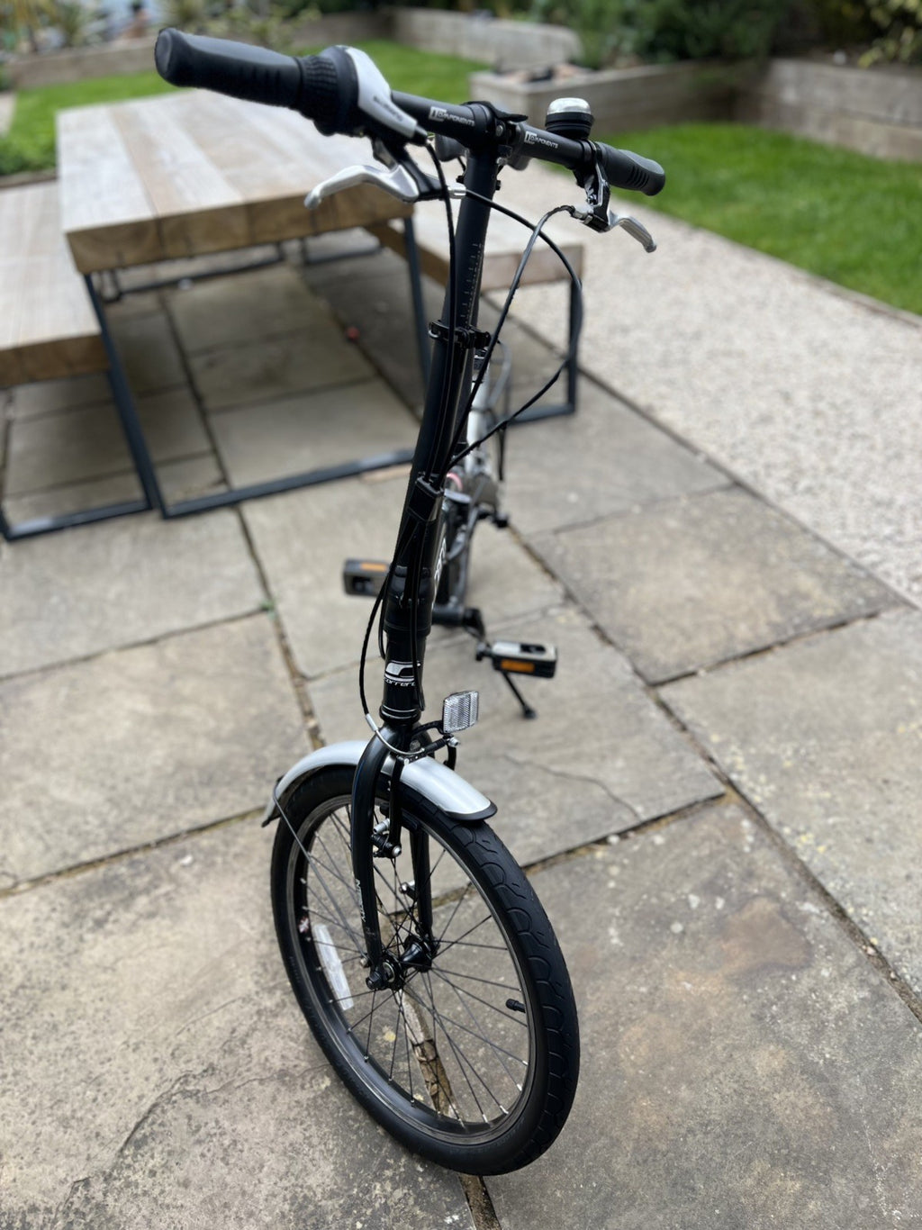 Carrera Intercity Folding bike T6 Aluminum 8-speed