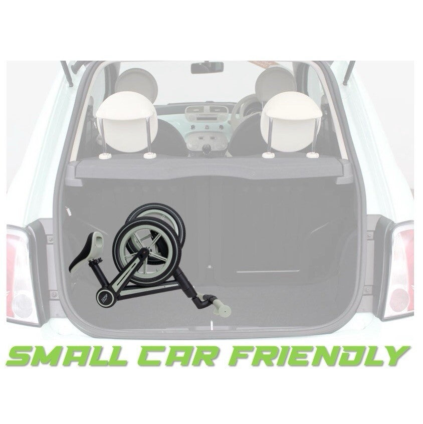 Be Fun Compact Folding Balance Bike - Everglade GREY