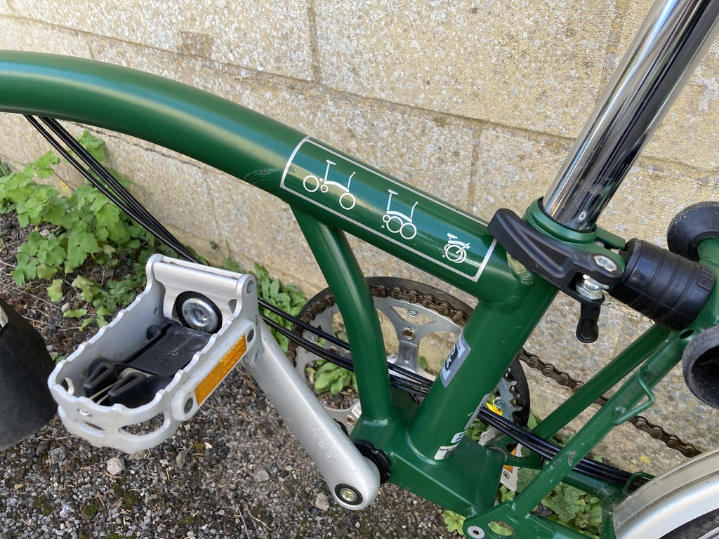 Brompton M6L Folding Bike 6 Speed - light leisure use(C line equivalent)