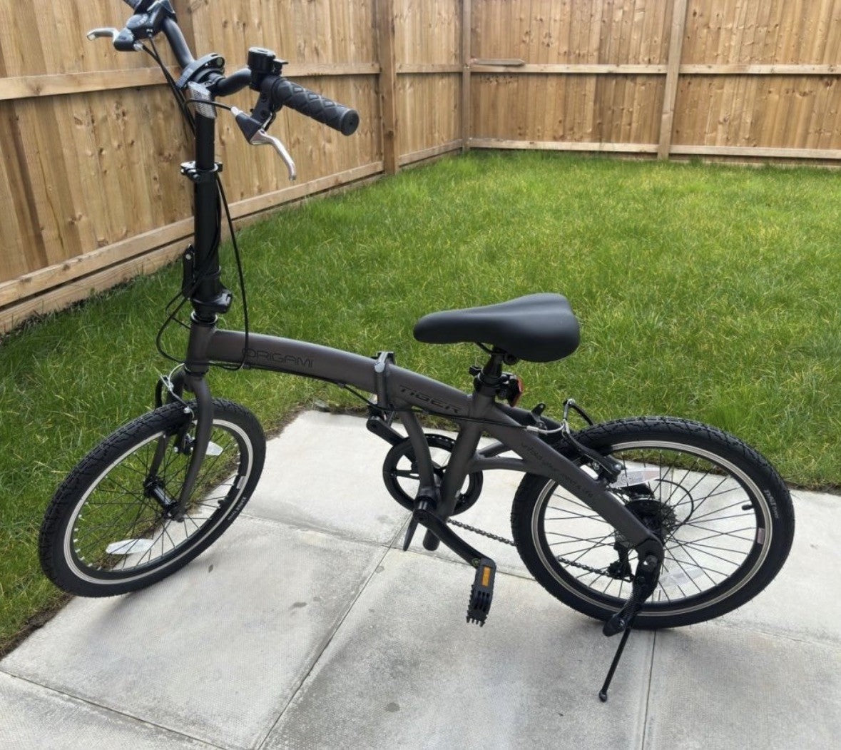 Tiger Origami 20 Inch Lightweight Folding Bike 6 Speed Great Condition