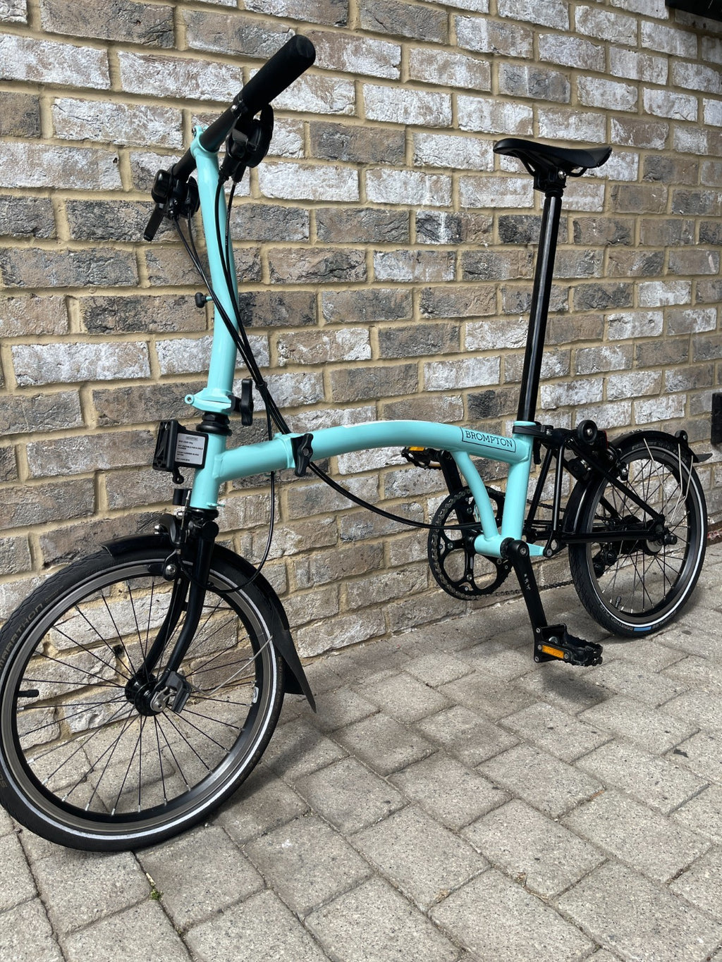 Brompton Turkish Green (Black Edition) Superlight Titanium RARE S6L-X WORLD POST