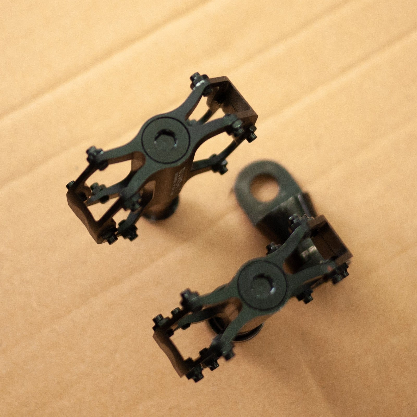 Brompton Ti Parts Workshop Single Quick Release Mini Pedal Titanium Pedal Holder