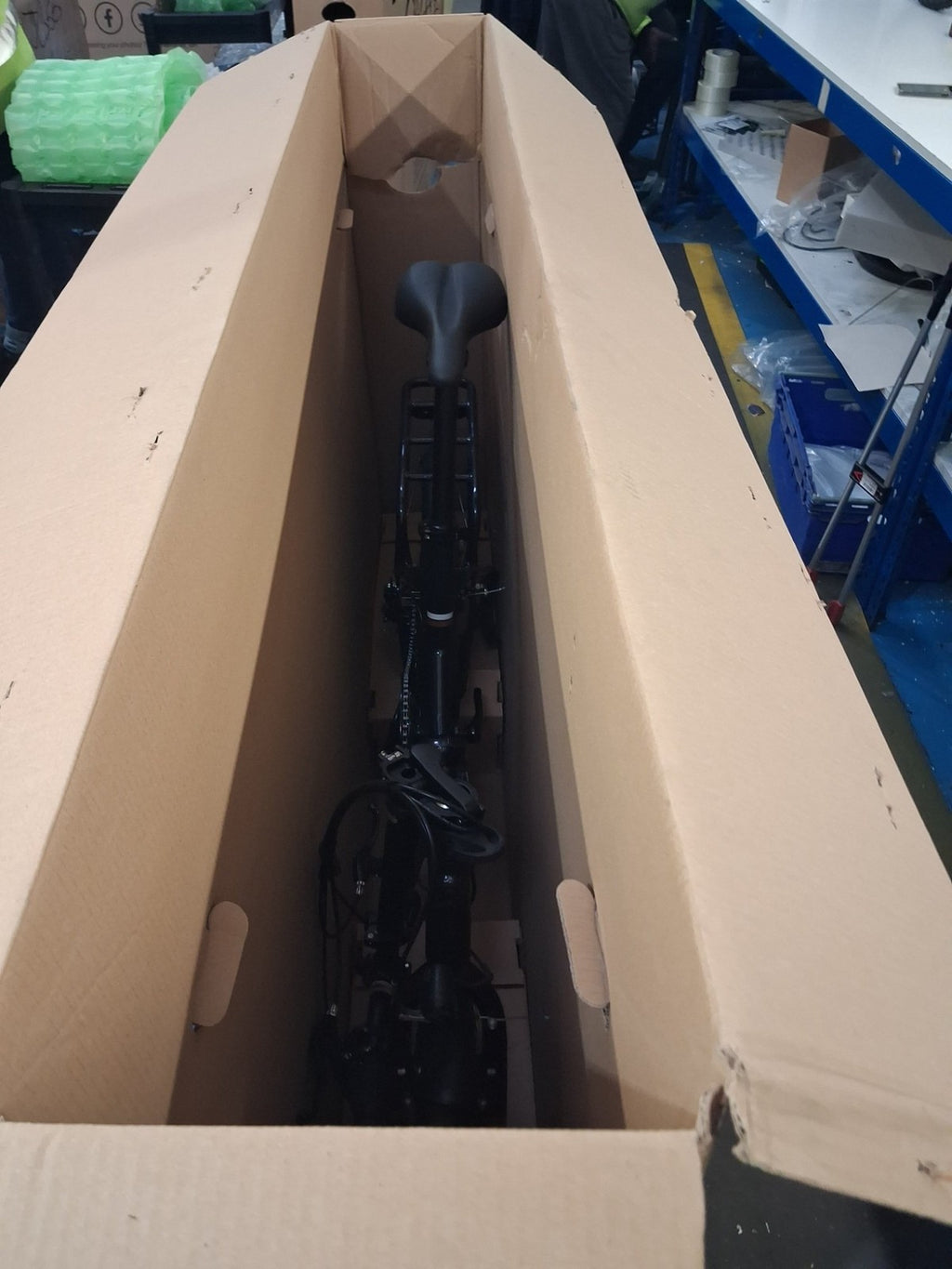 Raleigh Stow E Way Compact 8-Speed Folding E--Bike - Grey (Scratched Frame)