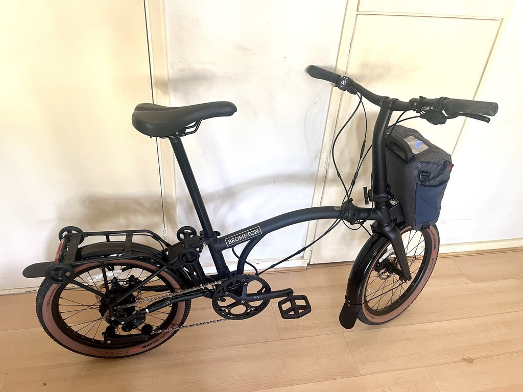 Brompton Electrc G Line MY26 SuperRoll+ e-Motiq system, Space Black