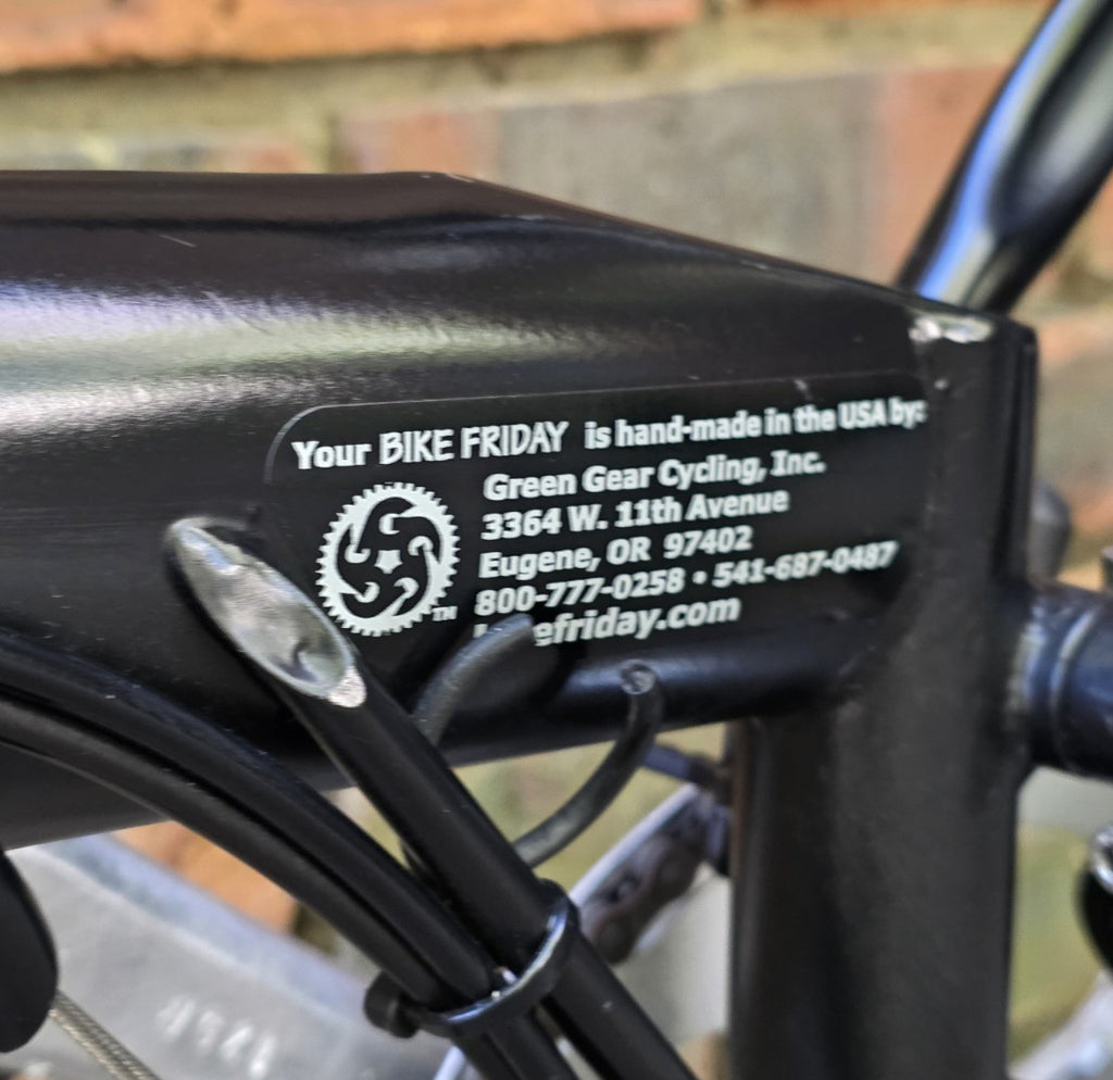 RARE* BIKE FRIDAY TIKIT FOLDING BIKE (VG CONDITION & IN FULL WORKING ORDER)
