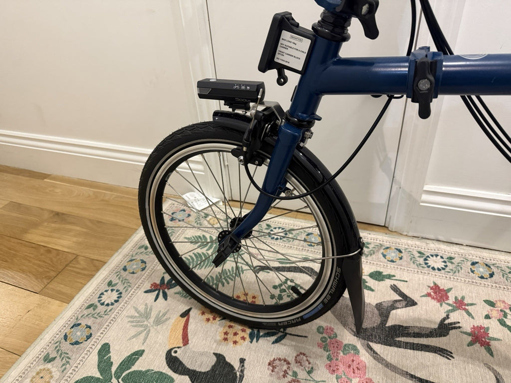 Brompton Cline 12 Speed Ocean Blue (2025) + Accessories