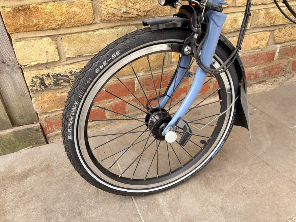 Brompton C Line 2024 2-Speed, NEW - Includes Bag Bell  In blue colour