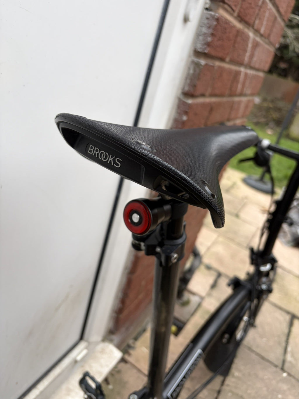 Brompton S6L Black Folding Bicycle 6 speed