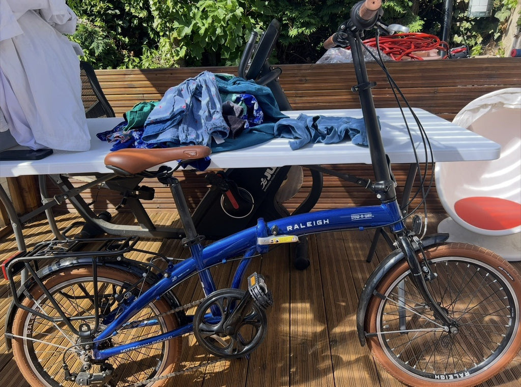 Raleigh Stowaway Folding Bike Shimano 7-Speed - Excellent Condition (RRP£500)