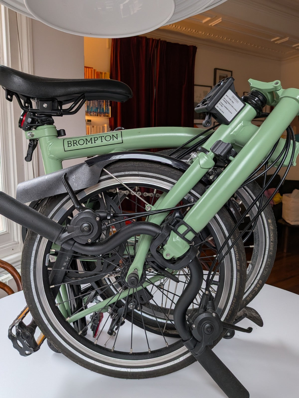 Brompton C Line 2023 6-Speed, Matcha Green