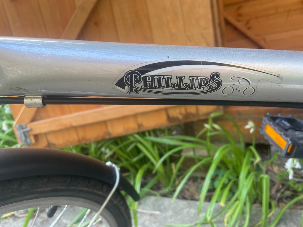 Phillips Folding Bike Silver