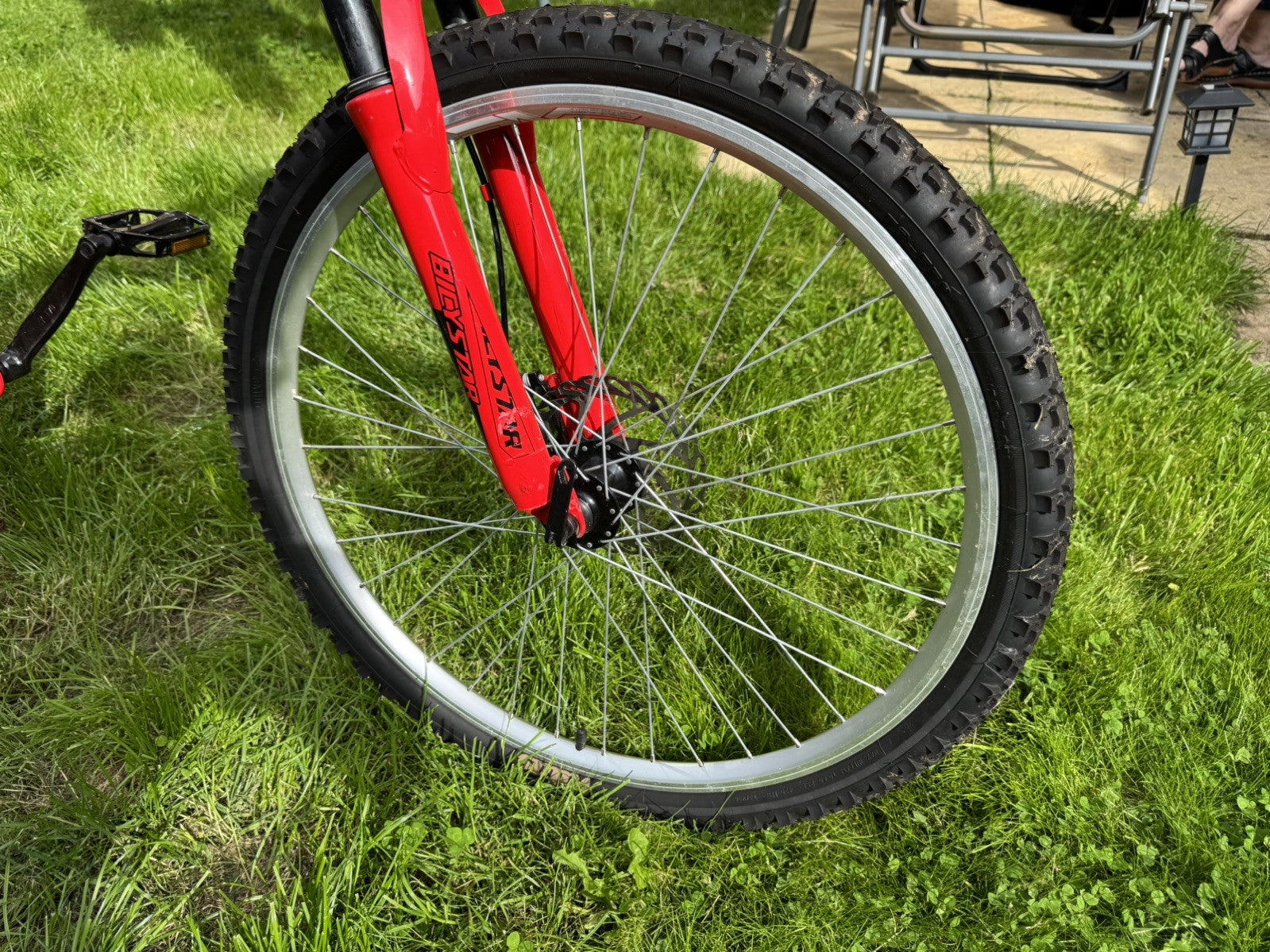 26 Inch Folding Bike, Bicystar Mountain Bike Adult bicycle Dual Suspension