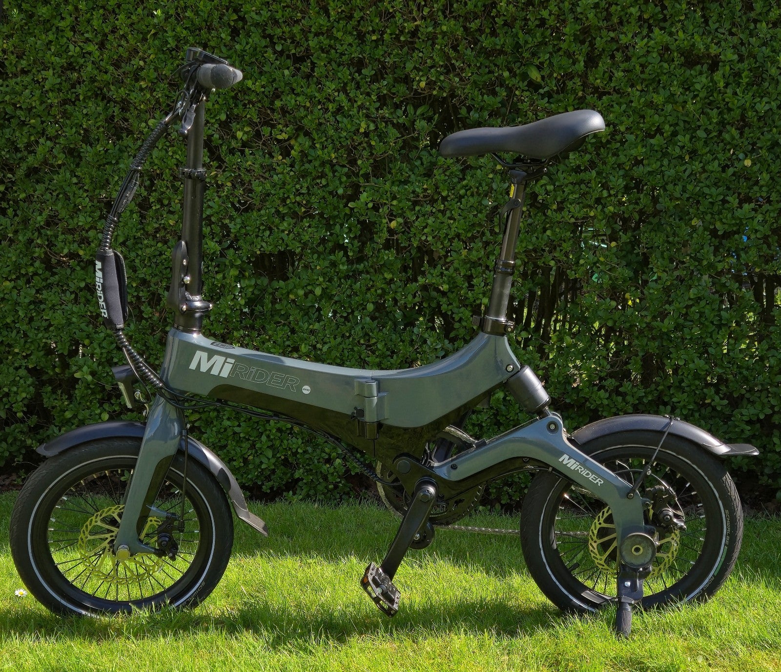 MiRiDER One Mirider 16 UK Folding Bike Of The Year Grey