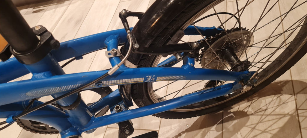 Tern Bicycle Link B7 20" 7 Speed  Blue Folding Bicycle Easy Carry RRP £650.00