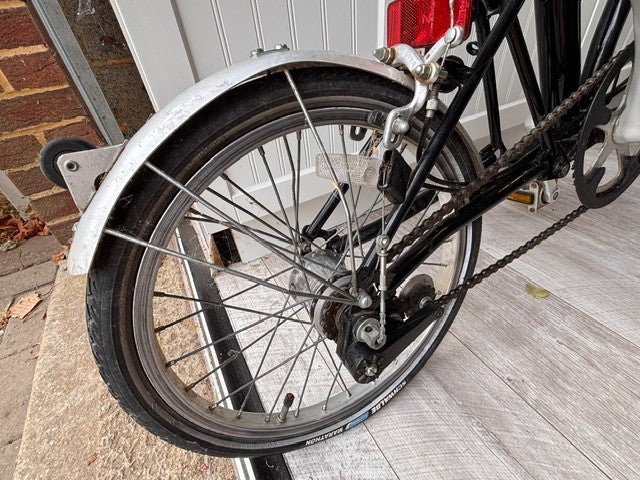 Brompton Folding Bike - 3 Speed -  Elderly and needs some love and attention