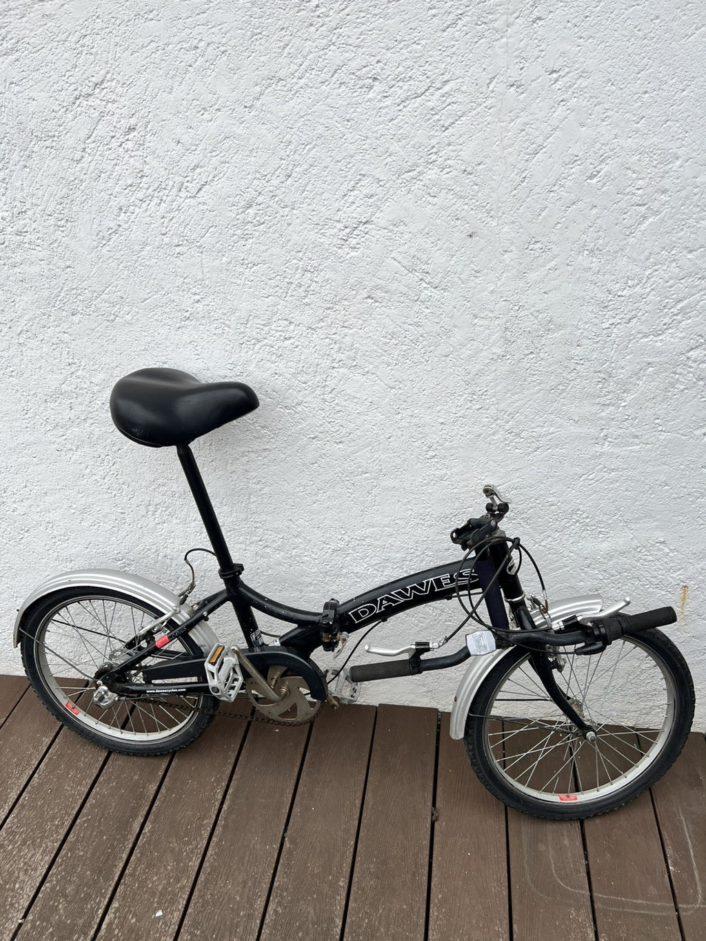 Dawes Diamond Black & Silver Folding Bike 20" Wheels shimano Nexus 3 speed hub