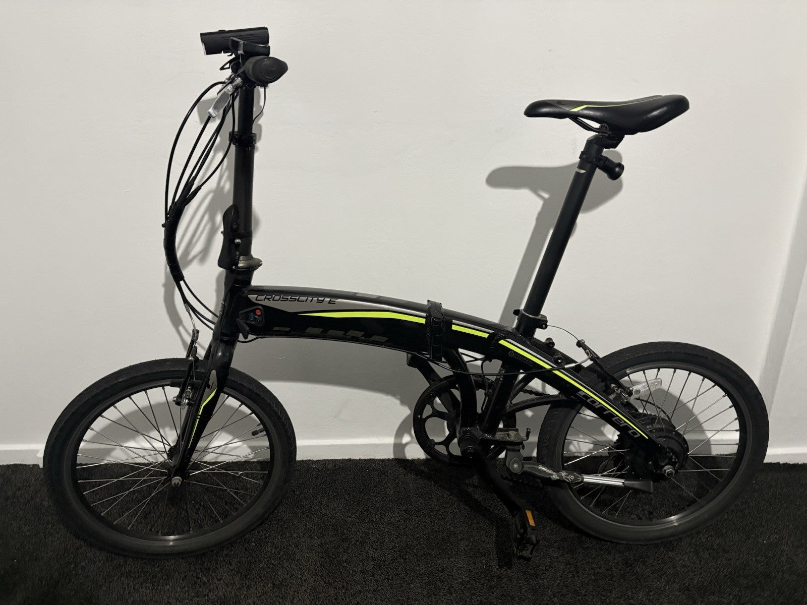 Carrera Crosscity E Folding Bike Pedal Assist