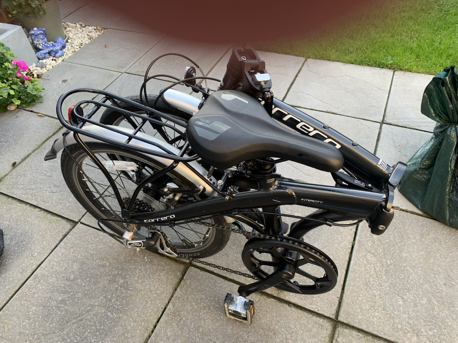 Pair of  Carrera Intercity Folding Bikes