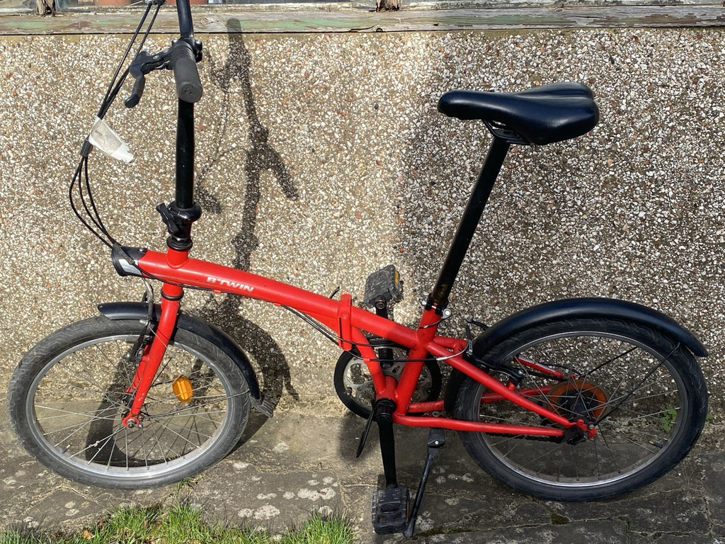 BTwin Tilt 120 Red Folding Bike